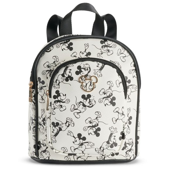 Disney Mickey Mouse Character Prints Mini Backpack - Picture 1 of 5